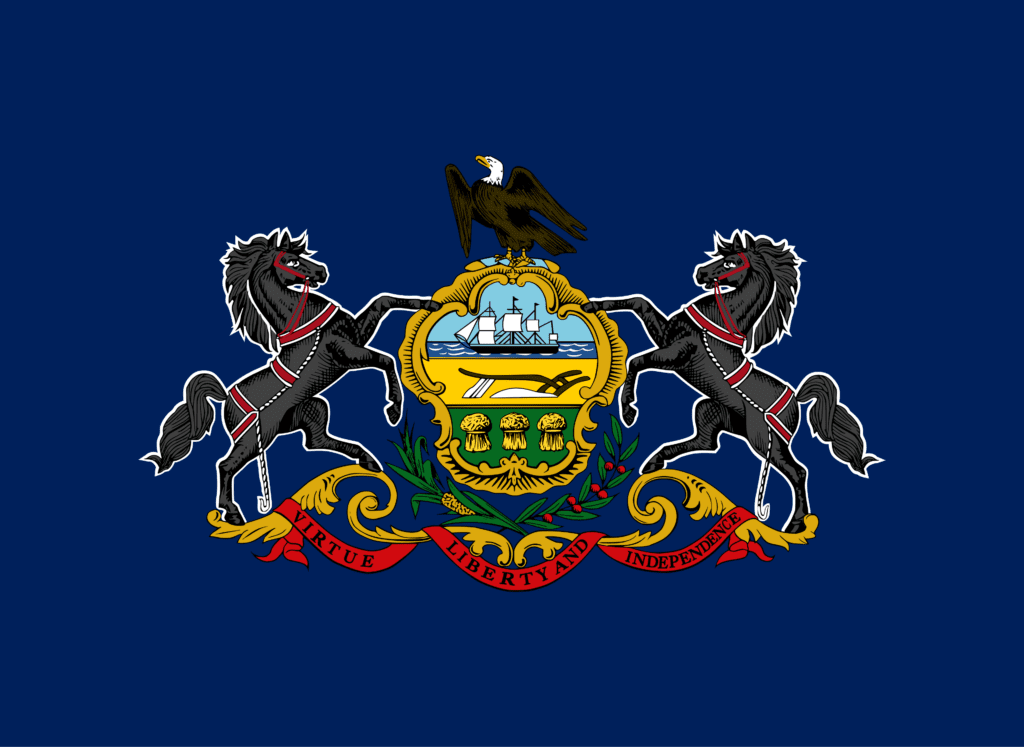 Pennsylvania flag