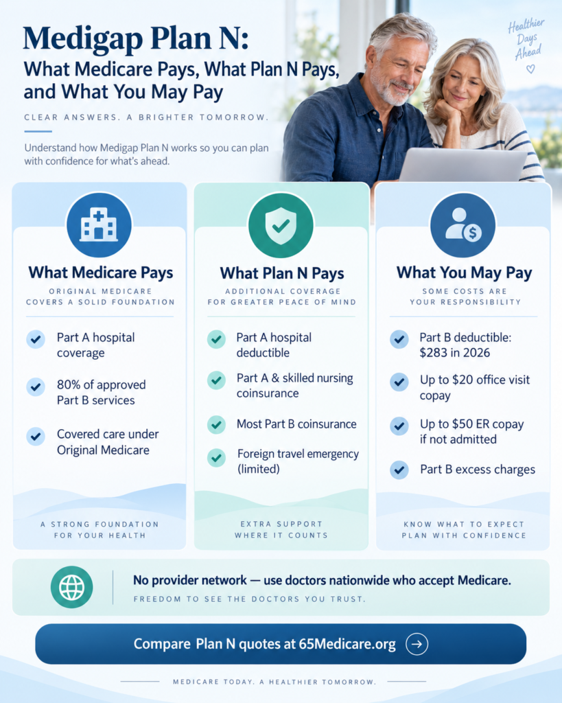 Medicare Supplement Plan N copays and excess charges